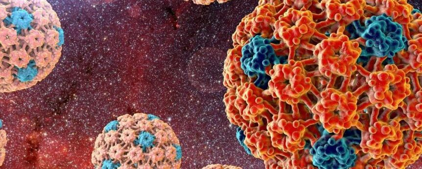 Wirus brodawczaka ludzkiego, który powoduje pojawienie się nowotworów na skórze